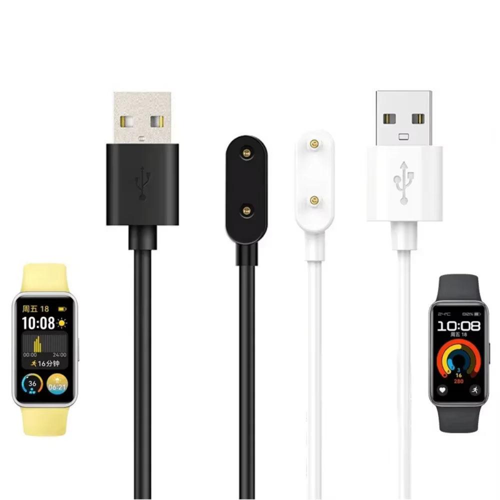 Chargeur USB magnétique de 1M pour montre Huawei Fit/Fit2/Band9/8/7/6pro/Honor Watch ES/montre pour enfants