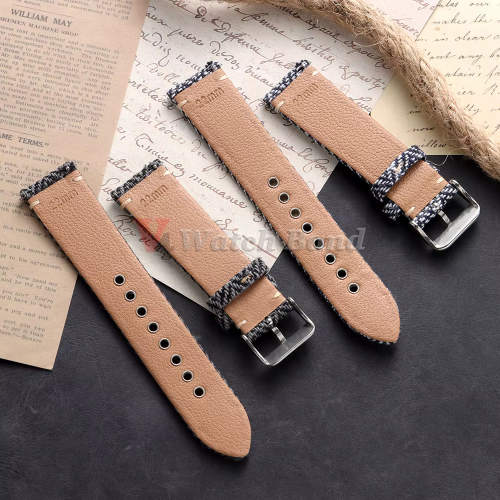 Bracelet tissé à dégagement rapide pour montre connectée Omega Seiko