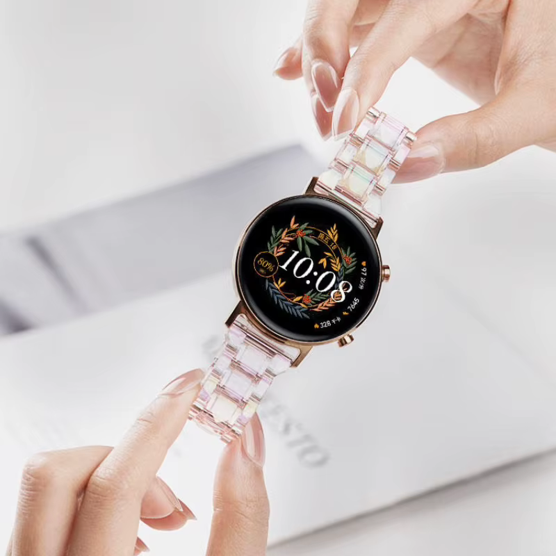 Bracelet femme pour Samsung Galaxy Watch 7 6 5 4 40/44mm 5Pro 45mm