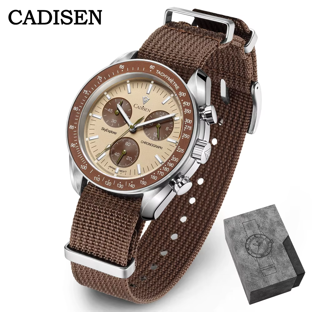 CADISEN 2026 nouvelles montres pour hommes montre-bracelet à Quartz de luxe