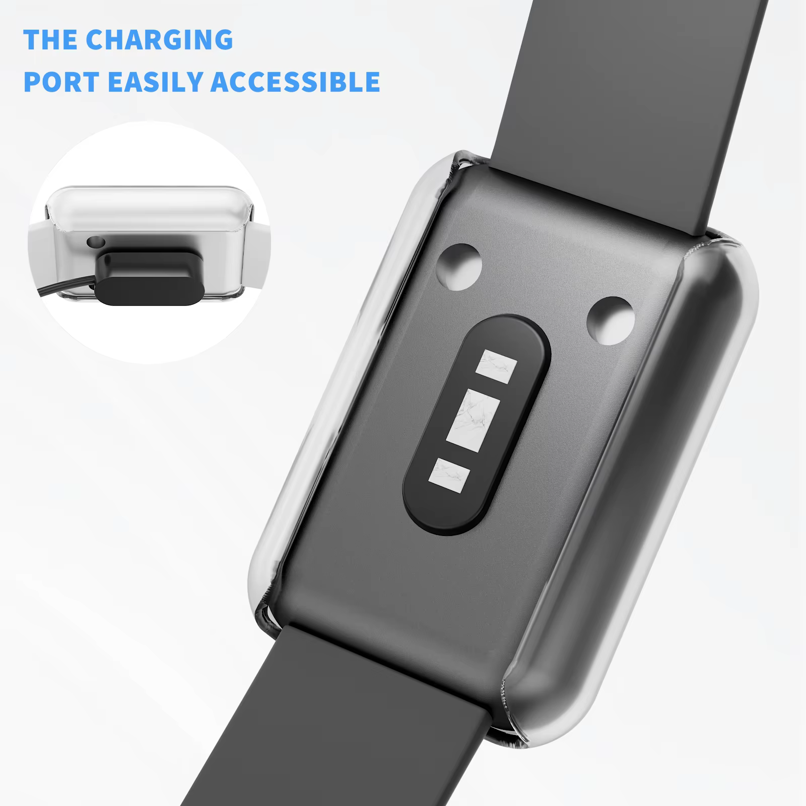 Étui de protection d'écran pour montre Samsung Galaxy Fit 3