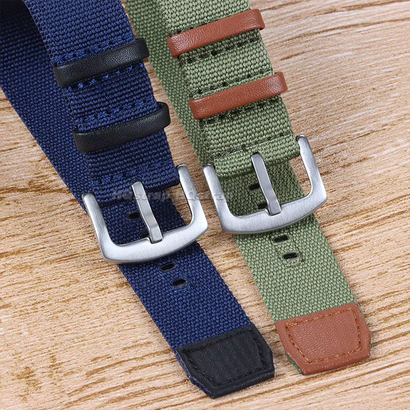 Bracelet de montre en toile de nylon