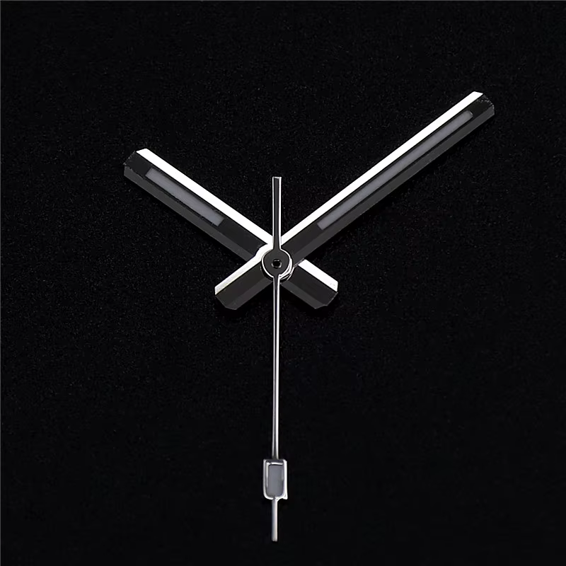 Prospex-Aiguilles de montre polies avec bleu vert du Japon Shoous pour SeATM Nh35 Nh36