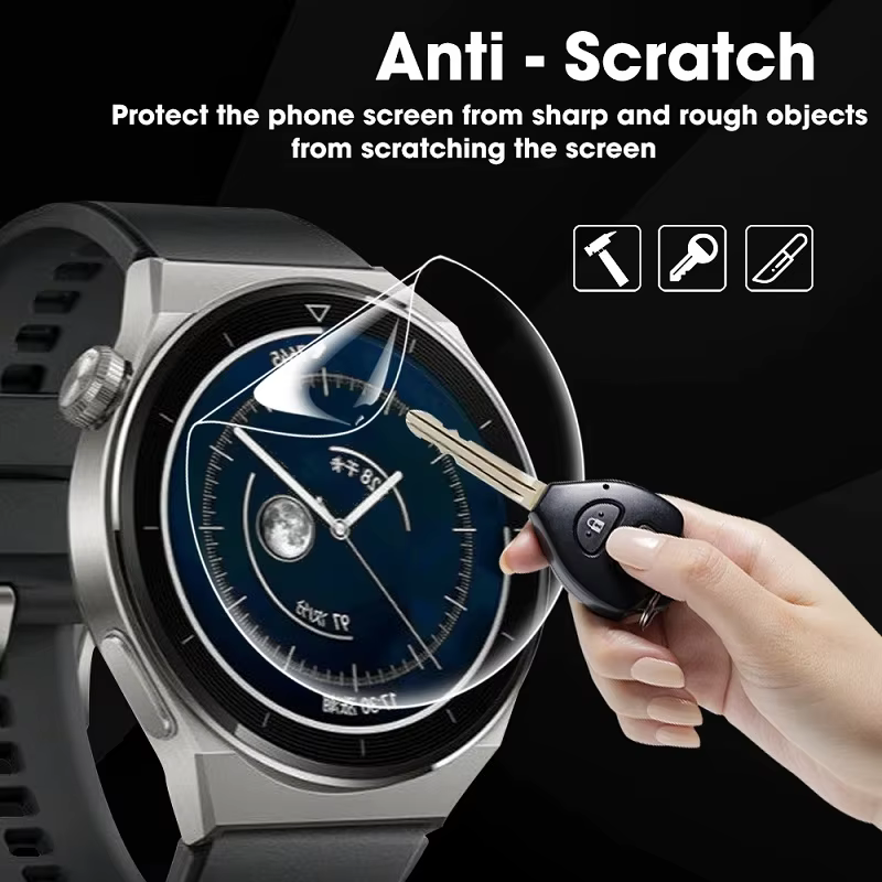 Protecteur d'écran pour montre ronde