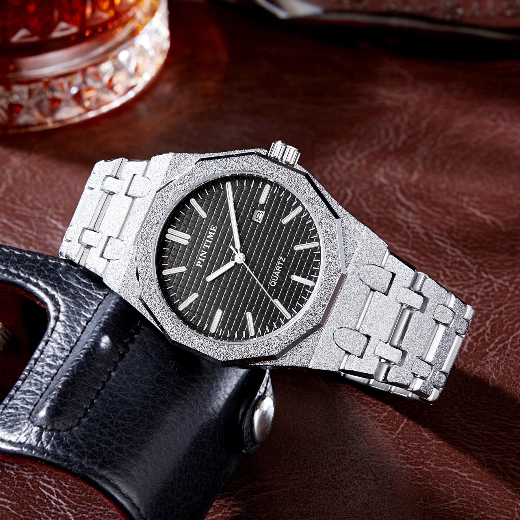Montre à quartz pour homme
