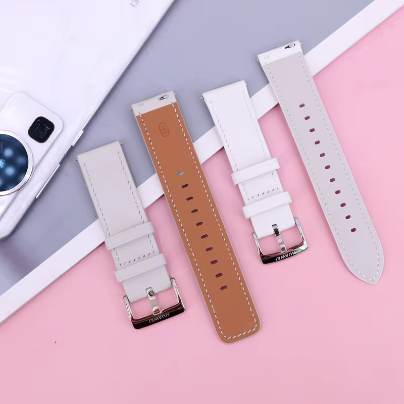 Bracelet de montre en caoutchouc et silicone pour femme