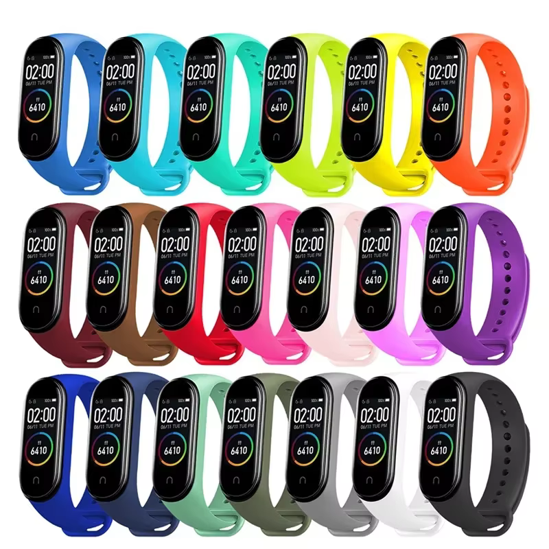 Bracelets de montre pour Xiaomi Mi Band 7 6 5 4 3