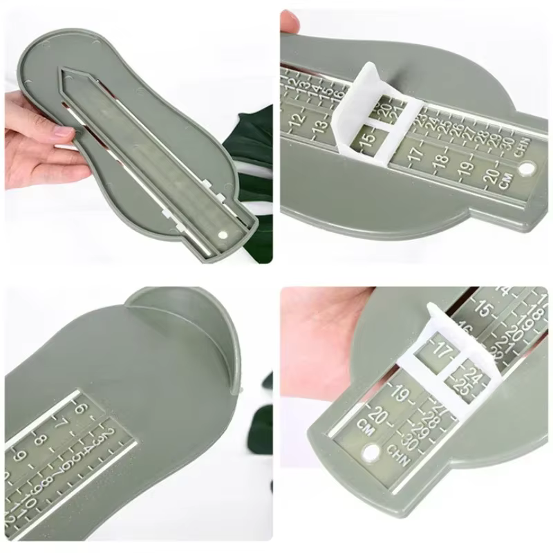 Règle de pied pour bébé, dispositif de mesure de la longueur du pied pour enfants, calculatrice de chaussures pour enfants en bas âge, raccords de chaussures pour nourrissons, outils de jauge