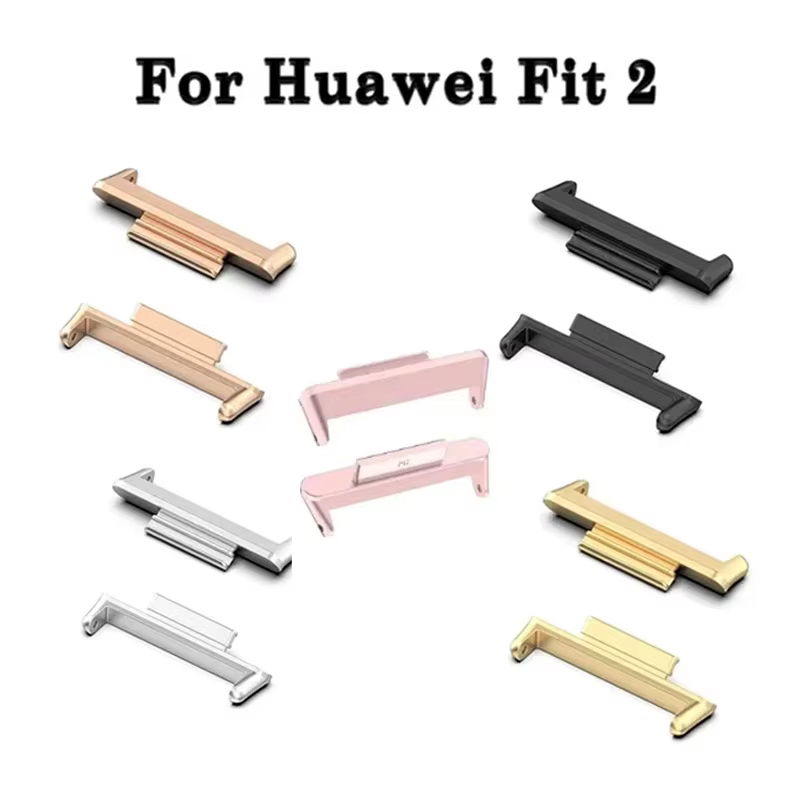 Adaptateurs de connecteur de Bracelet de montre en métal pour Huawei Watch Fit 2