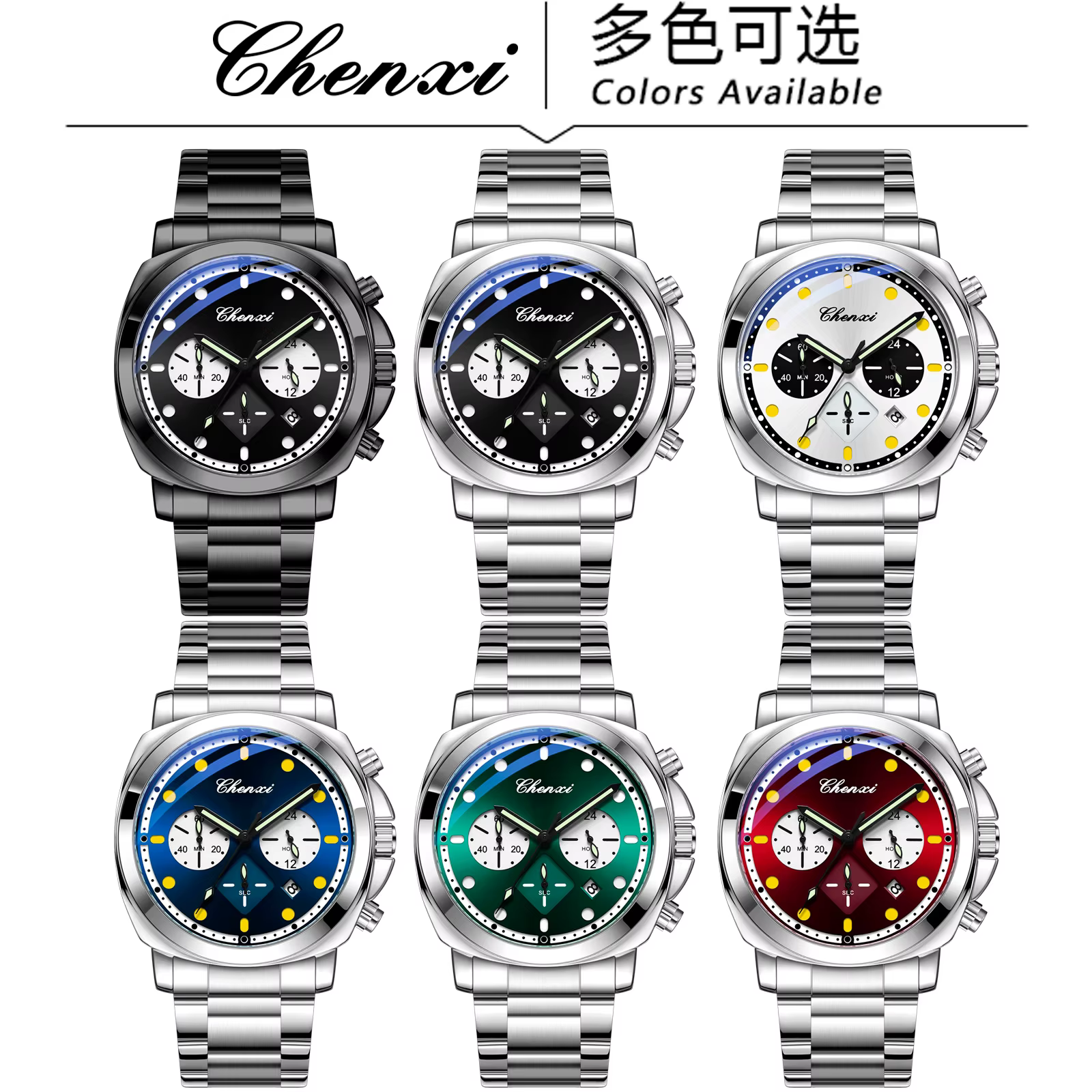 CHENXI – montre à Quartz de luxe pour hommes