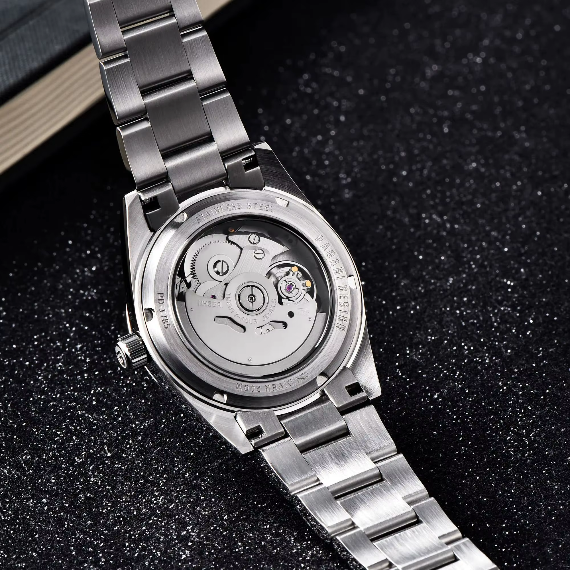 PAGANI DESIGN 2026 Nouvelle montre automatique mécanique pour homme Explorer NH35