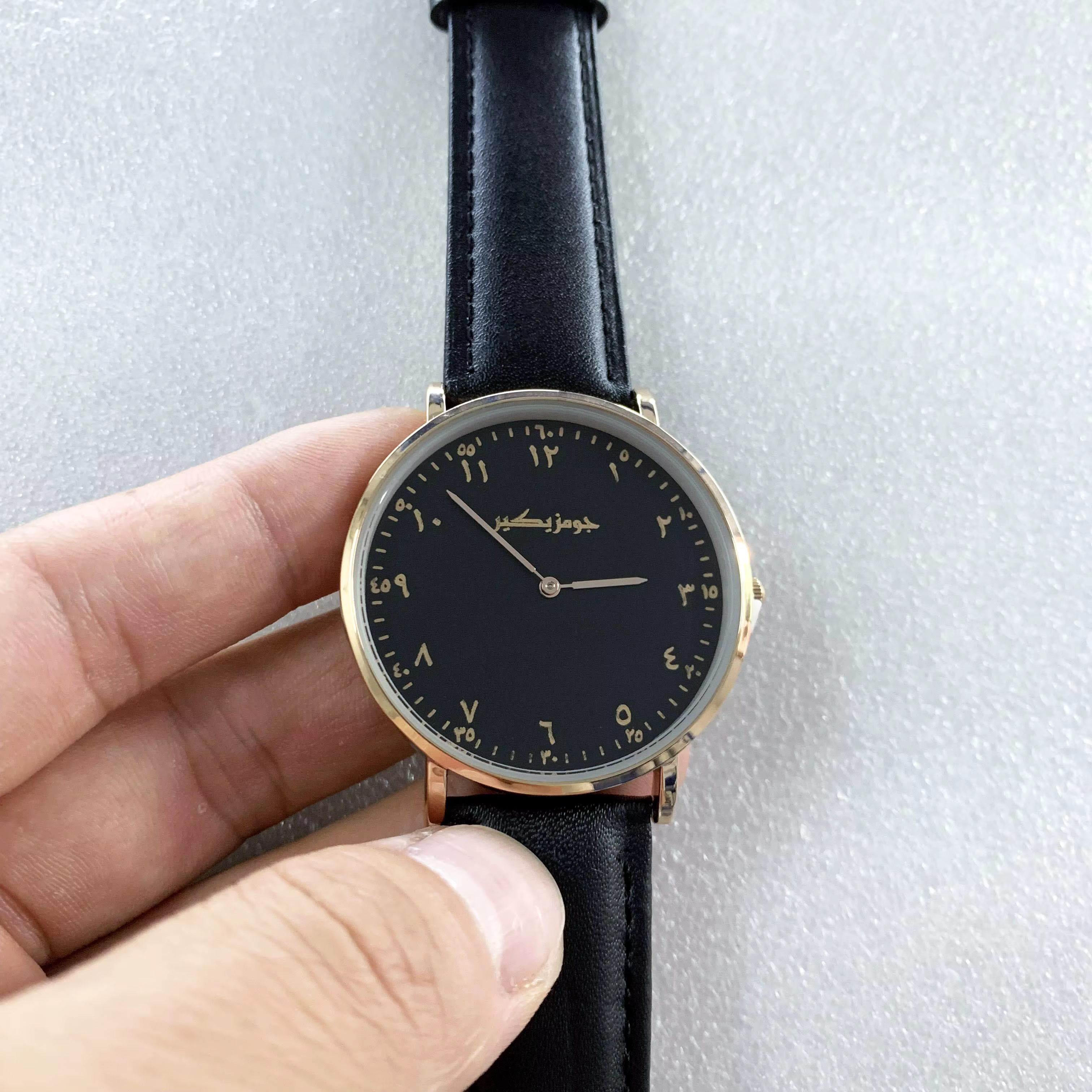 Montre-bracelet à quartz personnalisée avec logo personnalisé