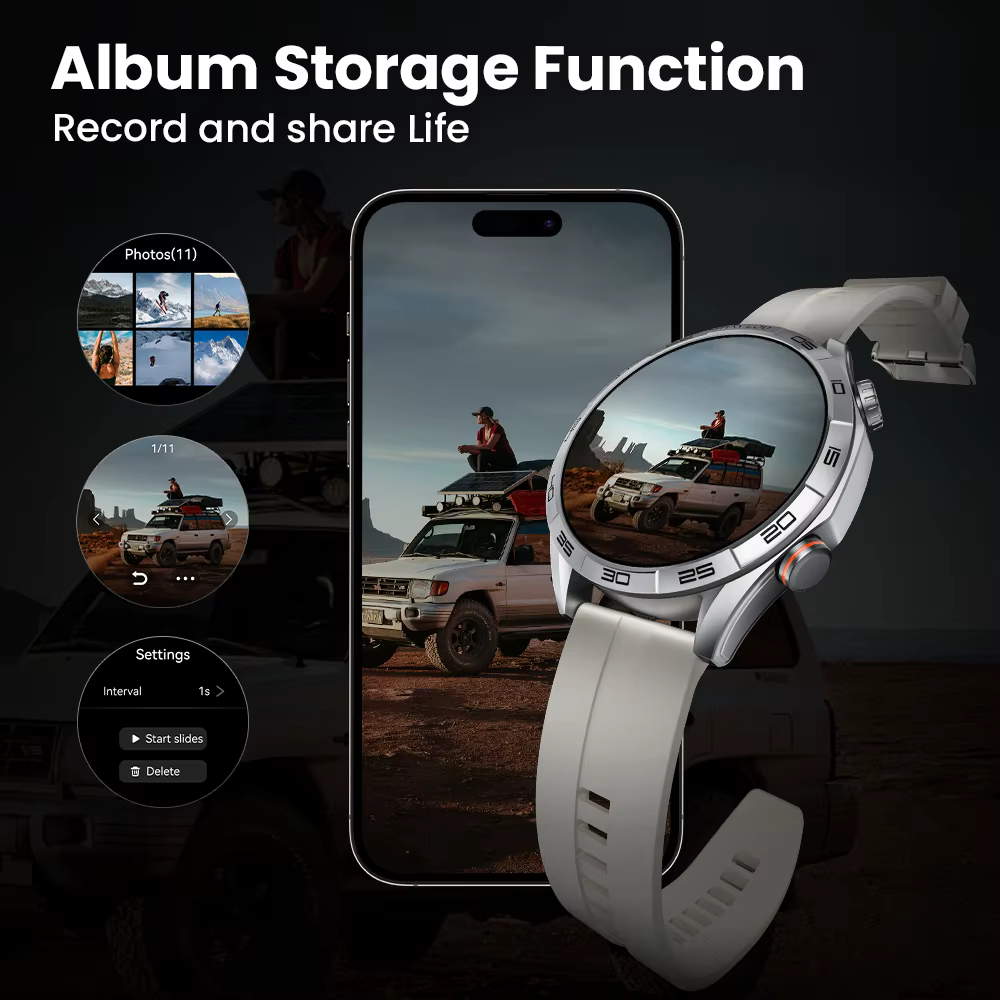 Montre connectée HAYLOU Solar 5 avec appels vocaux