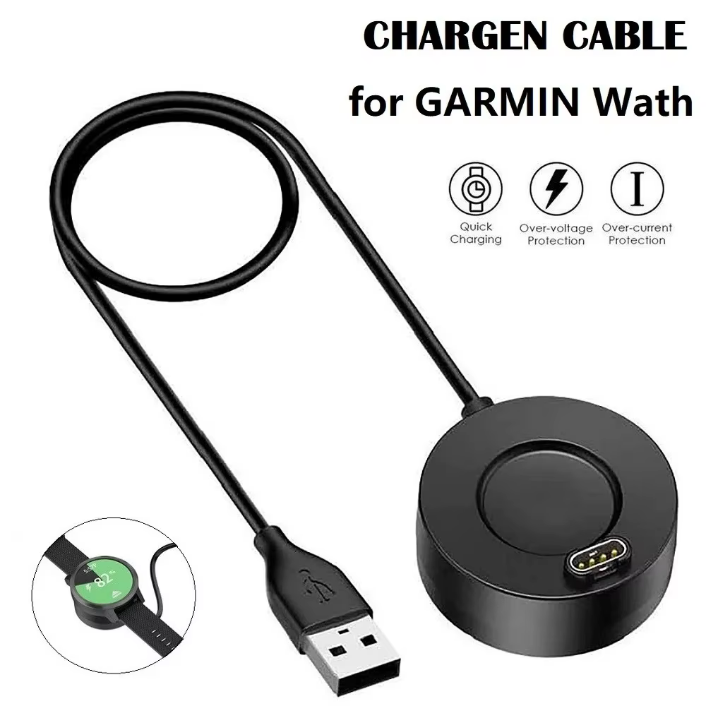 Câble de chargeur pour montre connectée Garmin Forerunner 165 265 255 965 955 245 158 55 Venu 2 Plus Tactix 7 Pro Swim 2
