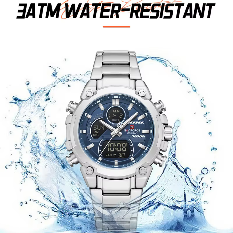 NAVIFORCE – montre-bracelet multifonction pour hommes