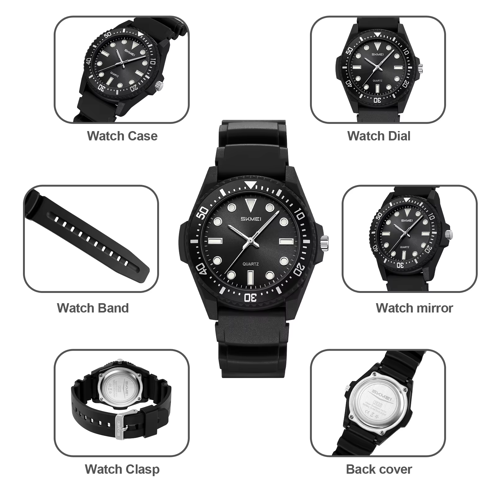 Montre à quartz SKMEI 2622