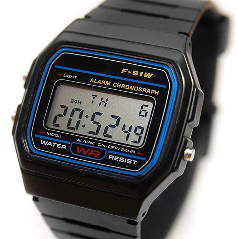 F91W montres numériques pour hommes femmes LED montre-bracelet électronique étanche sport montre militaire femme horloge Relojes Digitales