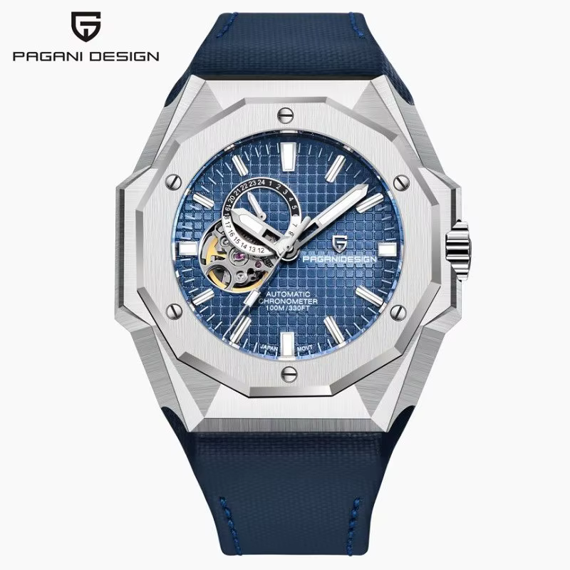 Wildani Design-Montre-bracelet automatique pour homme