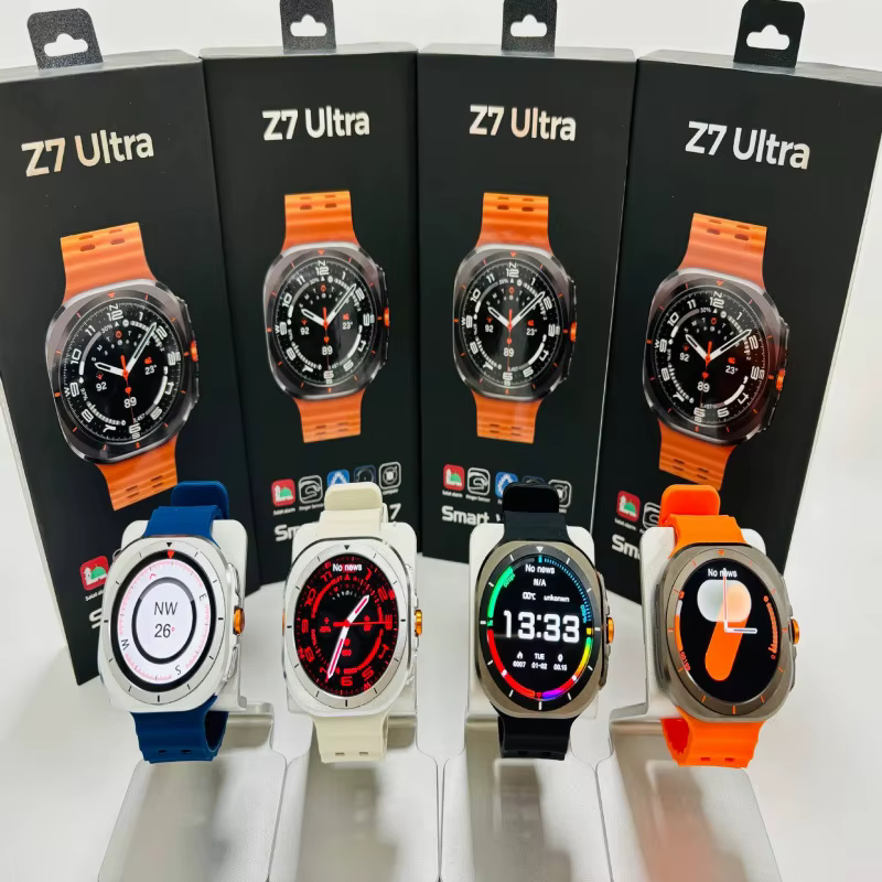Z7 Ultra montre intelligente Bluetooth appel Siri Assistant vocal île dynamique