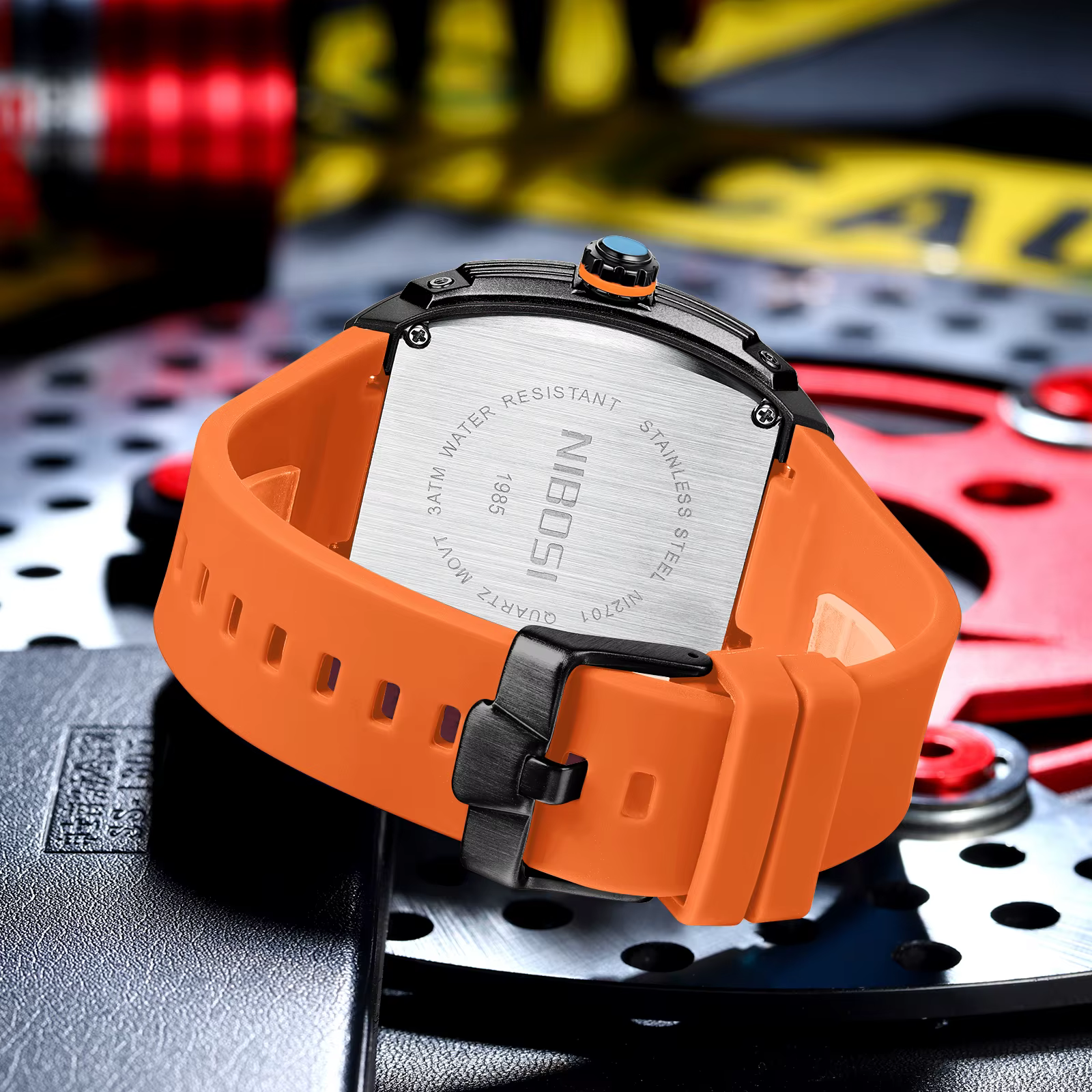NIBOSI squelette montres de mode pour hommes analogique étanche