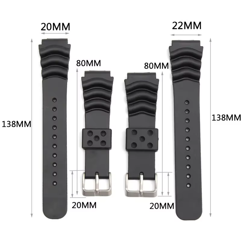 Bracelet de poignet pour Seiko 20mm 22mm 24mm