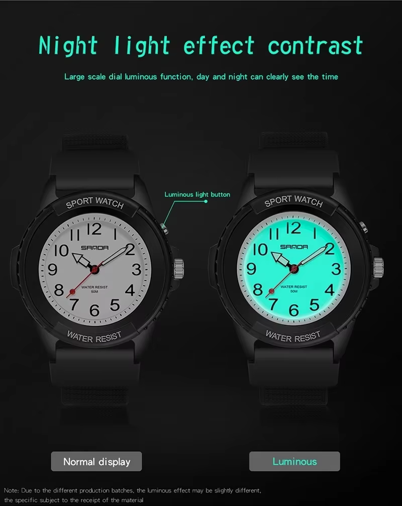 Montres pour hommes SANDA 6018