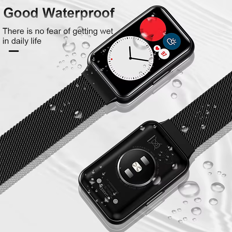 Bracelet en métal pour montre Huawei