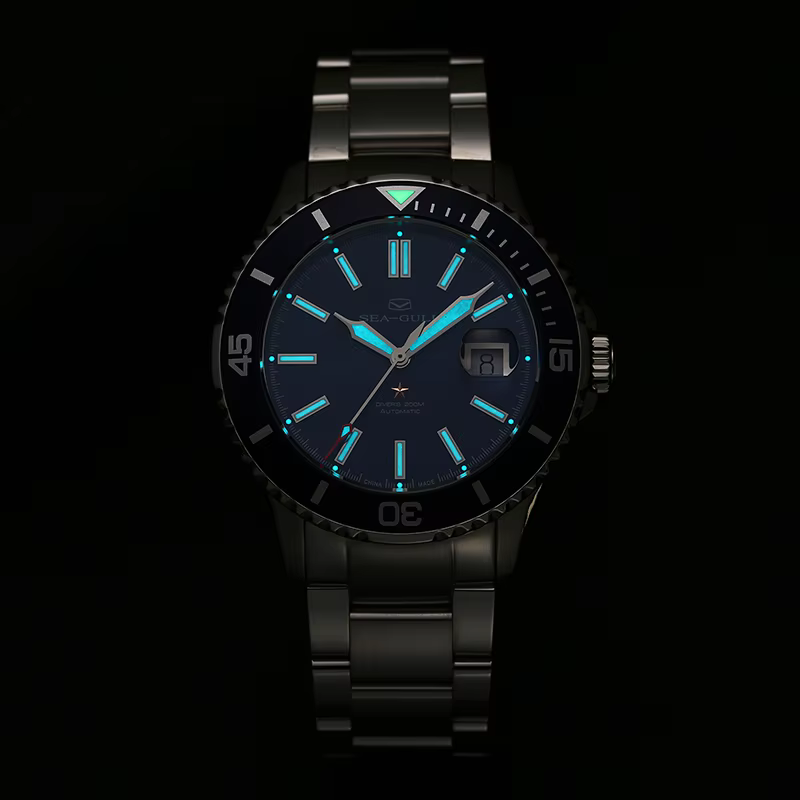 Seaghydrrelogio-Montre mécanique automatique pour homme