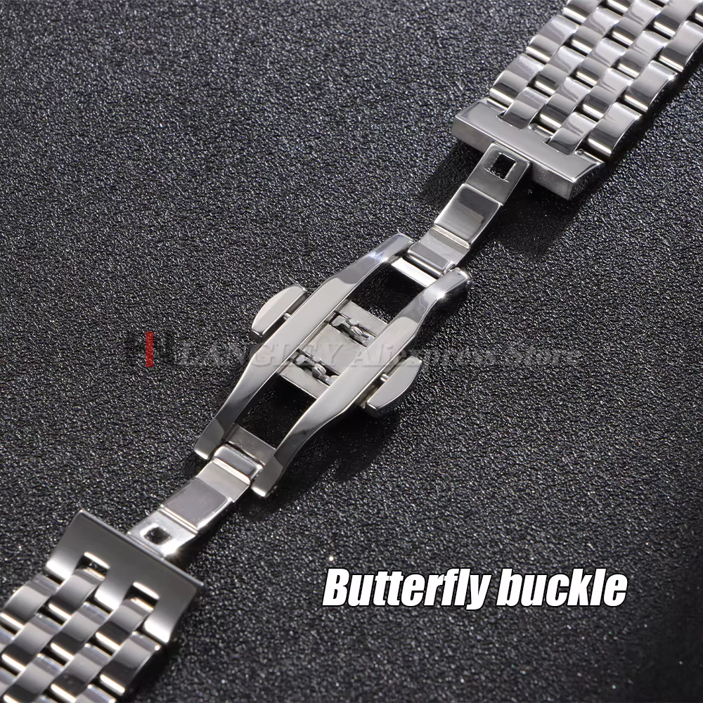 Bracelet de montre en acier inoxydable massif