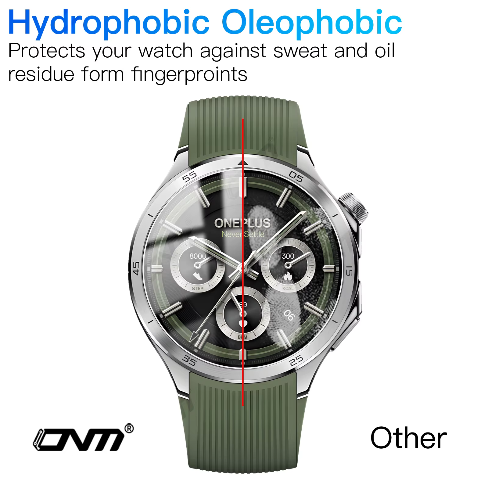 Verre trempé pour OnePlus Watch 3 protecteur d'écran