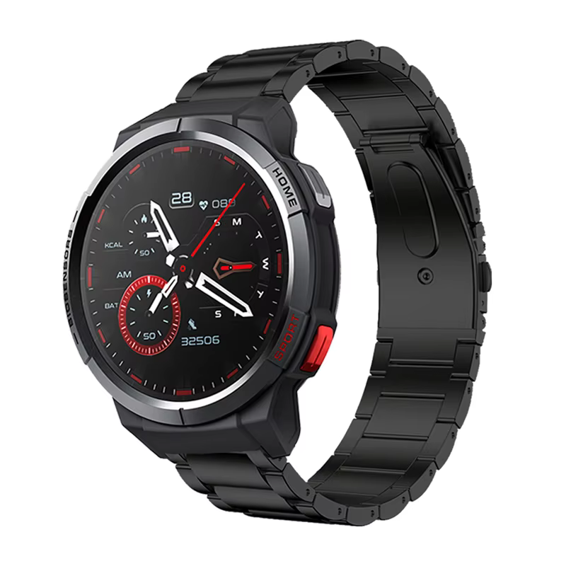 Bracelet en métal pour Mibro GS A1 X1, accessoires de montre intelligente, Bracelet en maille en acier inoxydable pour Mibro C2 T1 Lite, couleur Correa