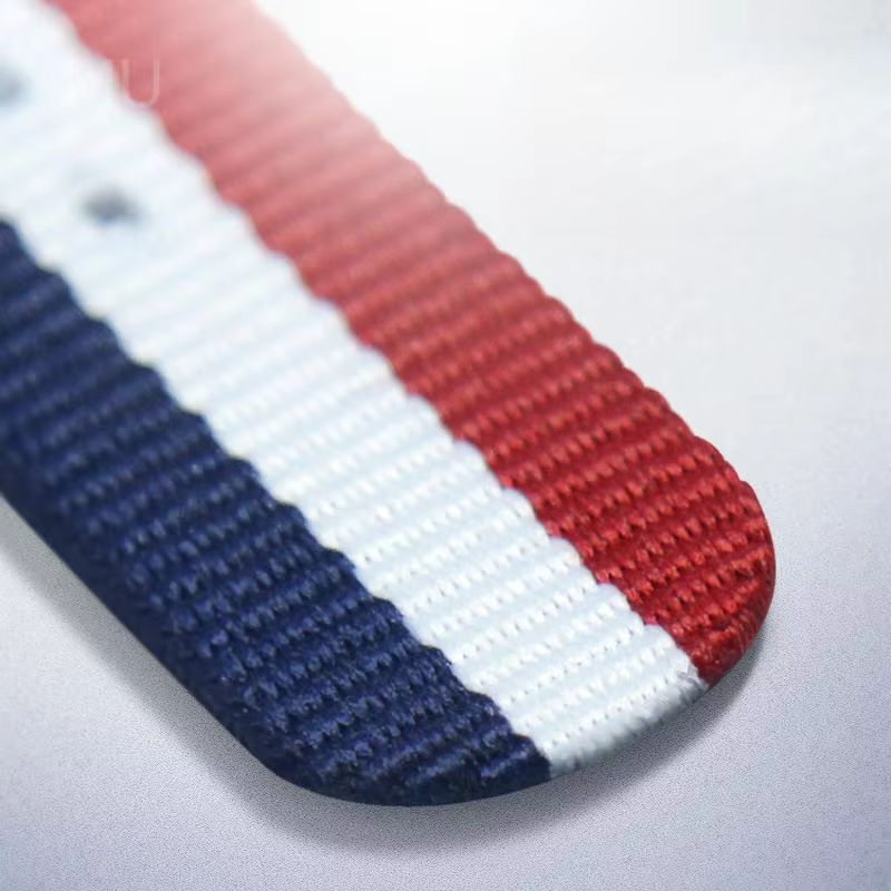 Bracelets de montre en nylon respirant respectueux de la peau