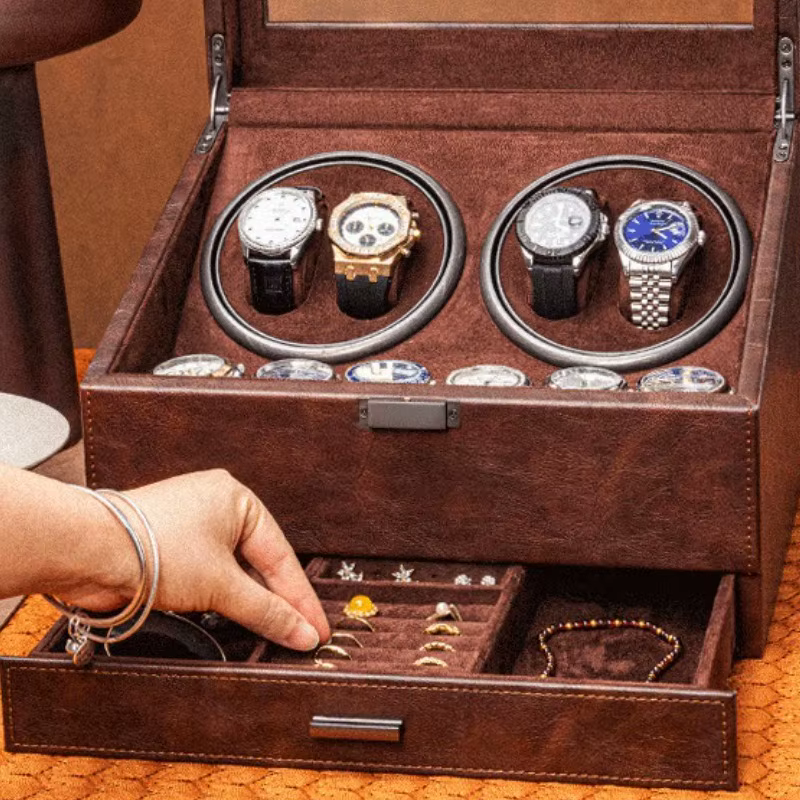 Remontoir de montre rotatif pour montres mécaniques