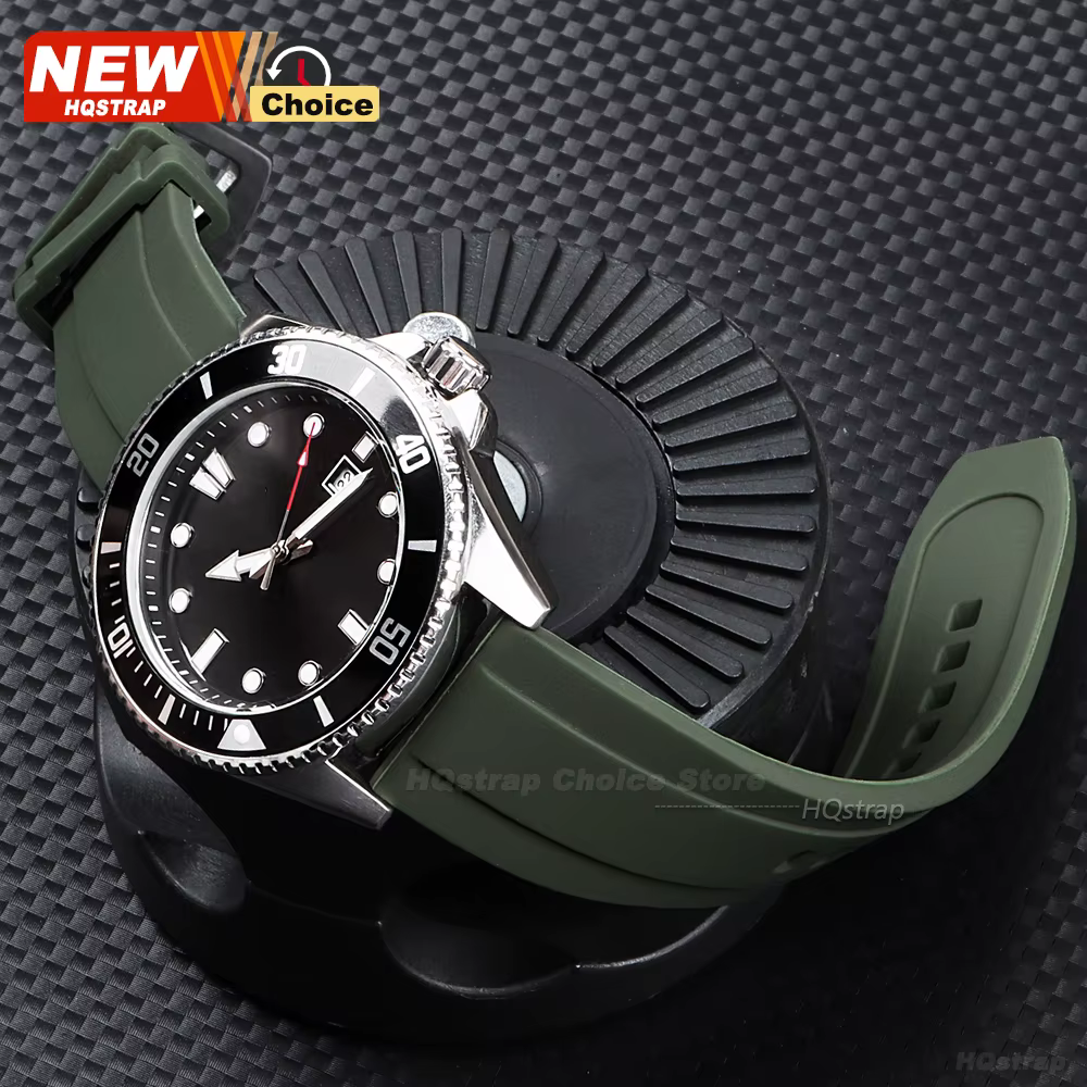 Bracelet de montre en silicone sport 20 mm 22 mm