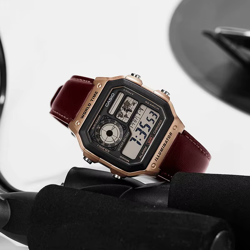 Montre de sport pour homme Casio AE-1200WHL-5A