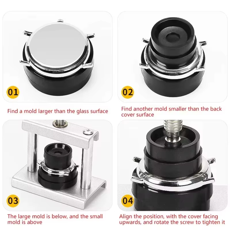 Kit d'outils de pressage pour montres