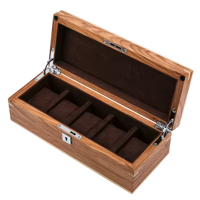 Nouvelles boîtes de rangement de montres en bois massif