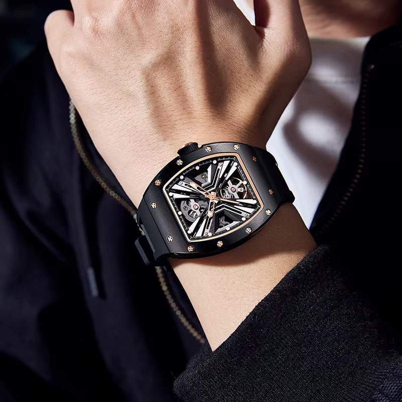 Montre automatique squelette
