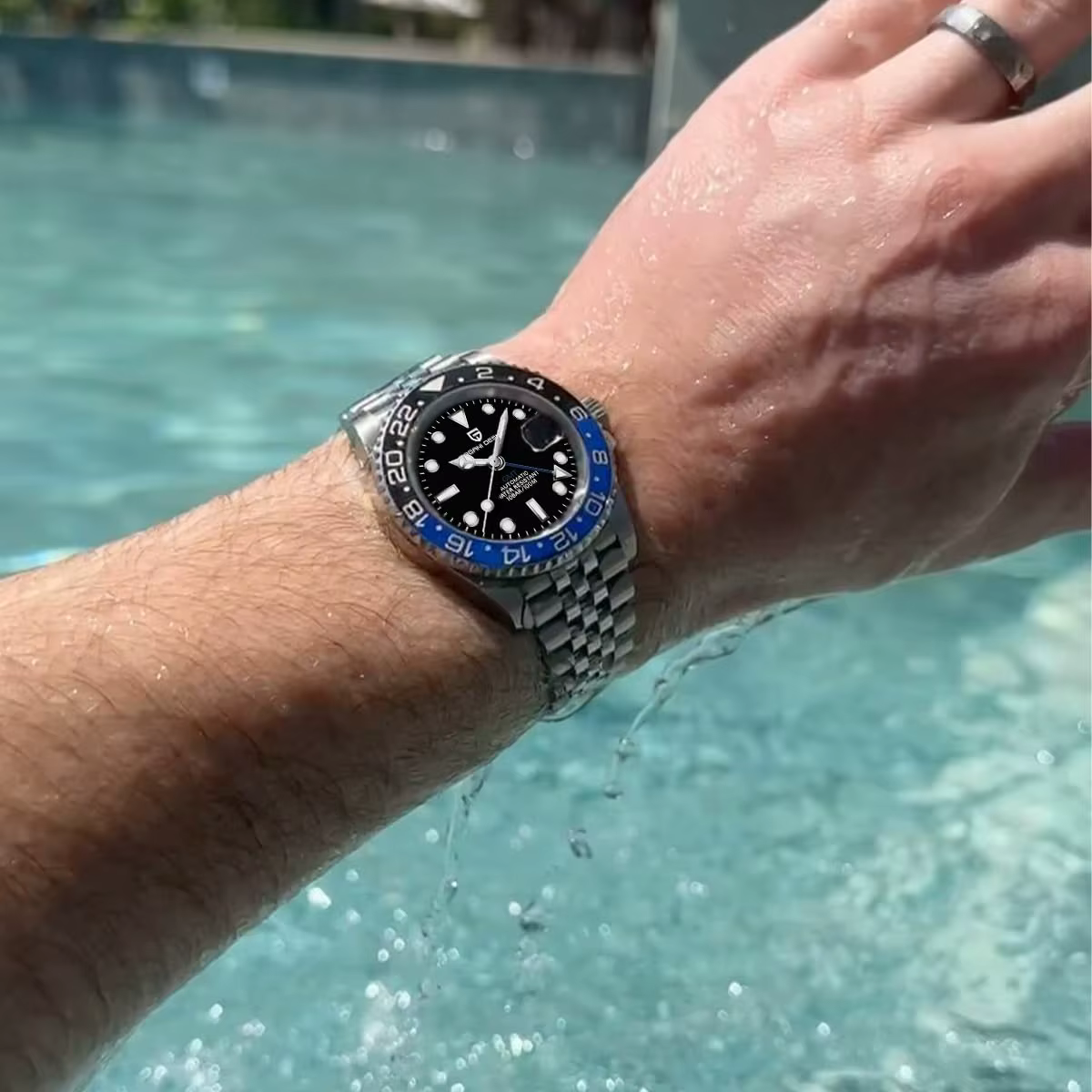 PAGANI DESIGN – montre GMT de luxe pour hommes