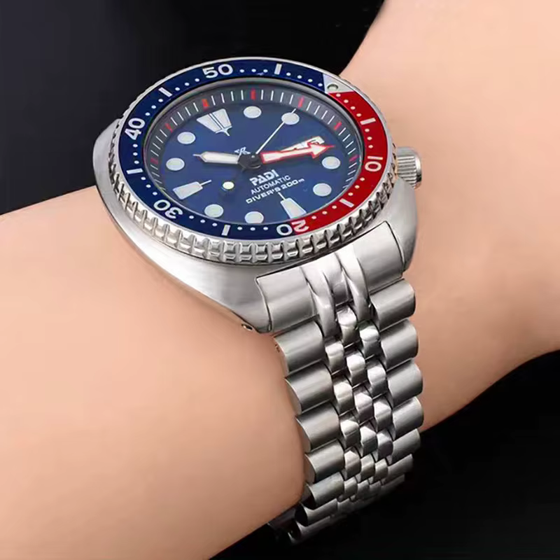 Montre Seiko PROSPEX série PADI abalone SRPE99K1 SRPE07K1 SRPK01K1, montre en acier inoxydable avec bracelet en métal 22mm