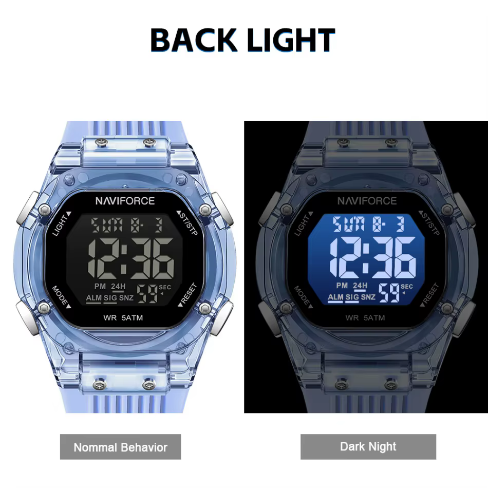 Montre sport multifonction pour femme NAVIFORCE
