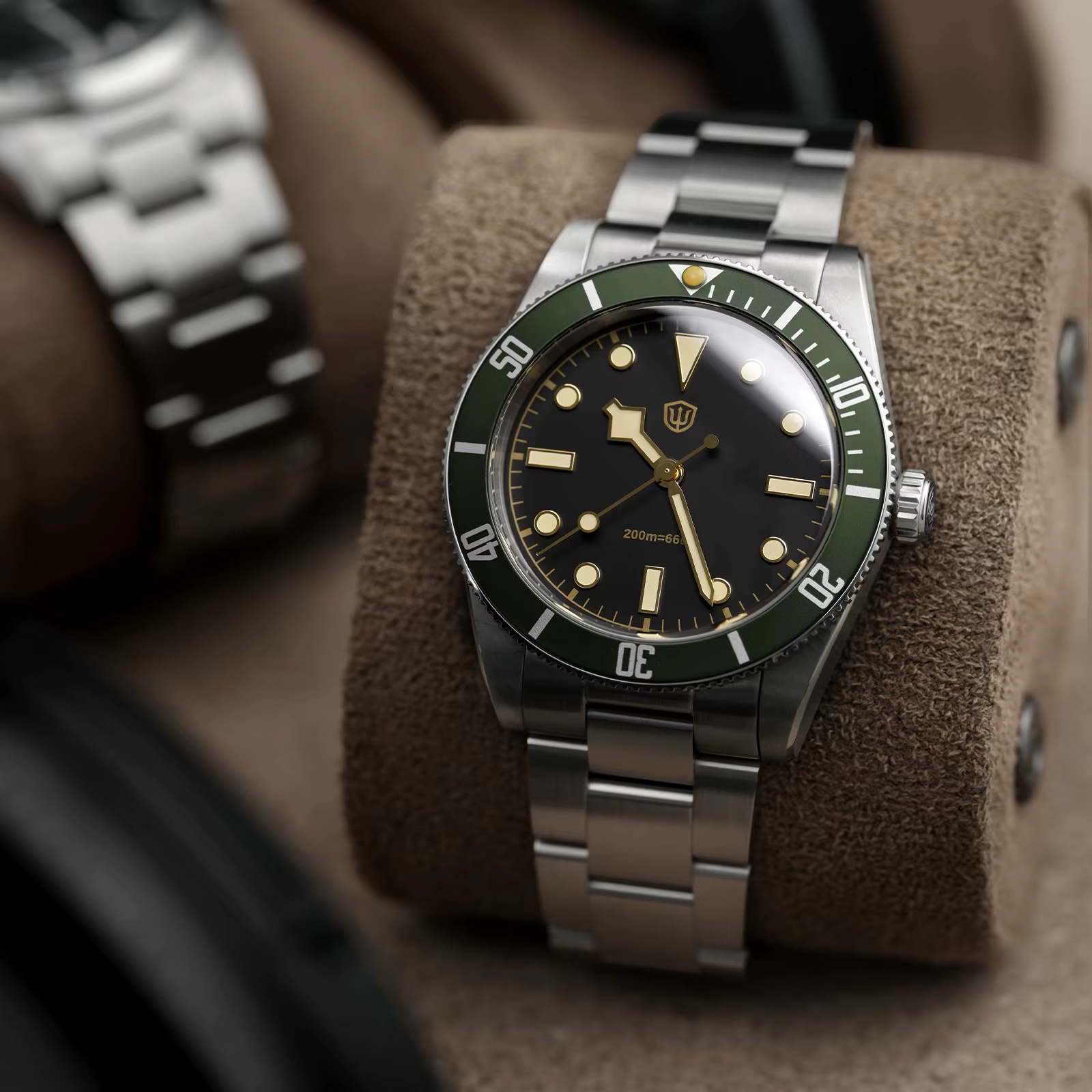 Montre Watchdives 37mm WD7922 V2 BB54 VH31 avec mouvement à secondes fluotantes
