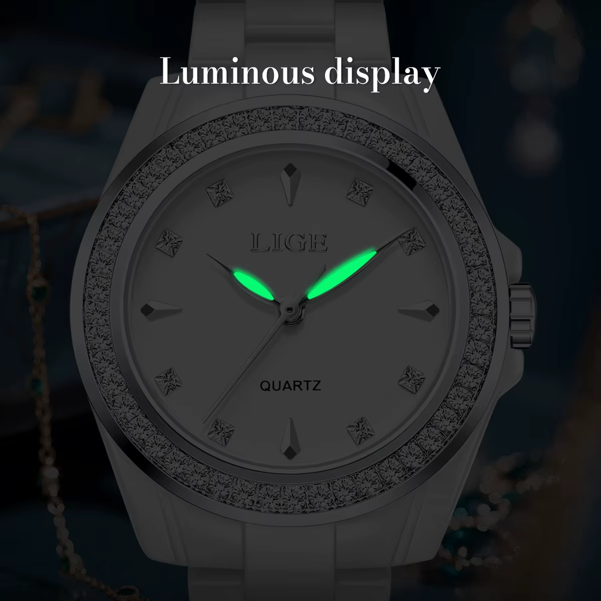 Montre à quartz LIGE TOP pour femme 2026