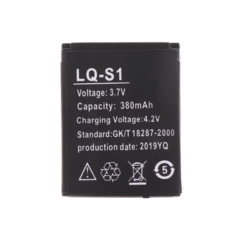 S1 Smart Watch Batterie 3.7V 380mAh Rechargeable Eddie ion Polymère