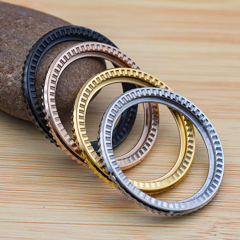 41mm * 32mm lunette Double anneau d'engrenage boîtier de montre jantes