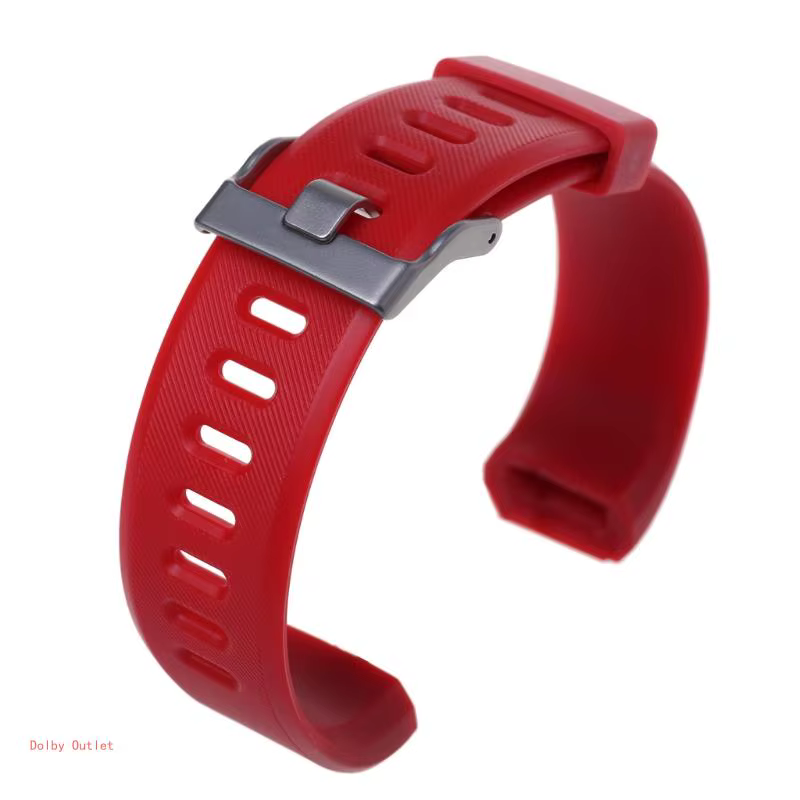 Pour ID115 Bracelet montre réglable en Silicone anti-rayures