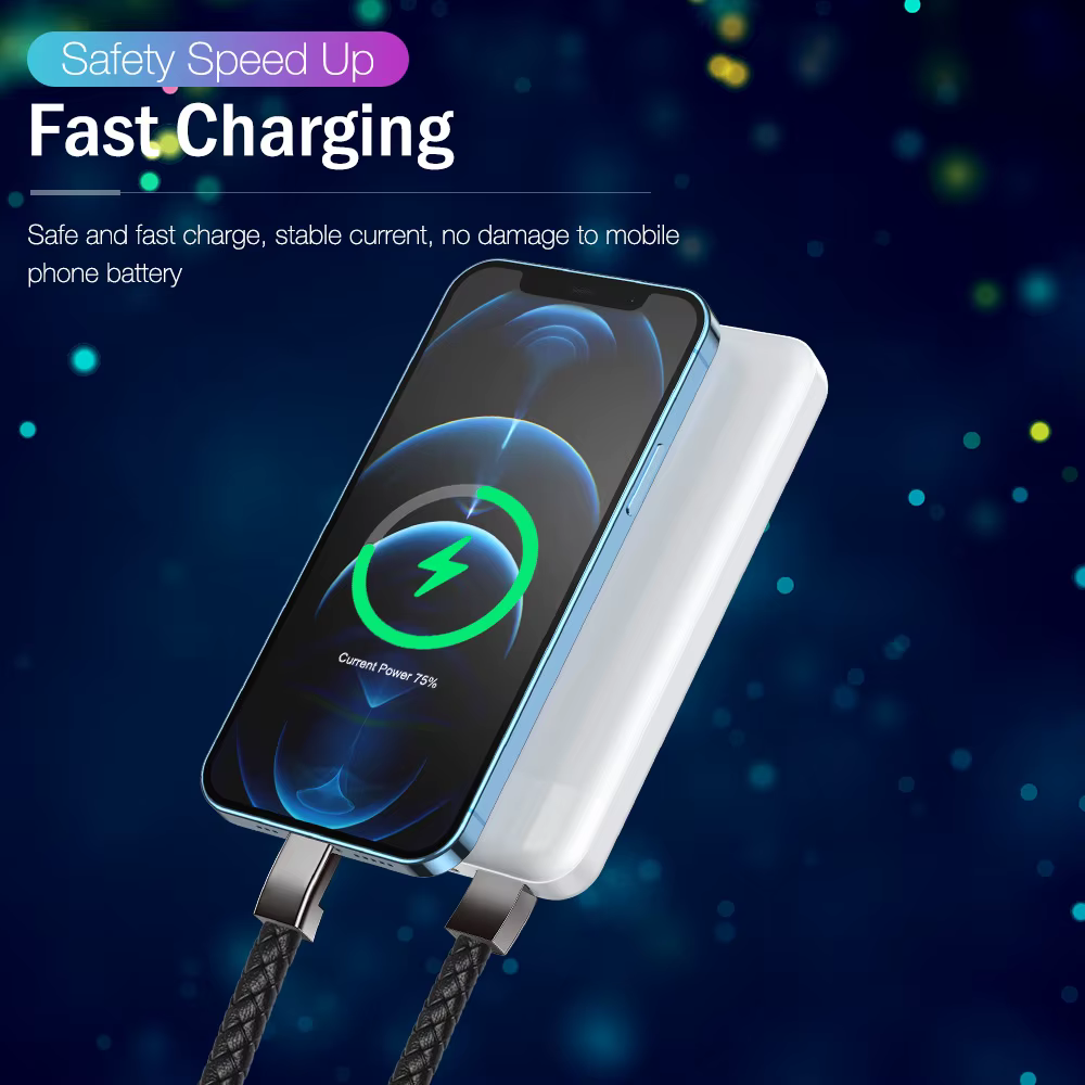 Câble de charge USB en forme de bracelet