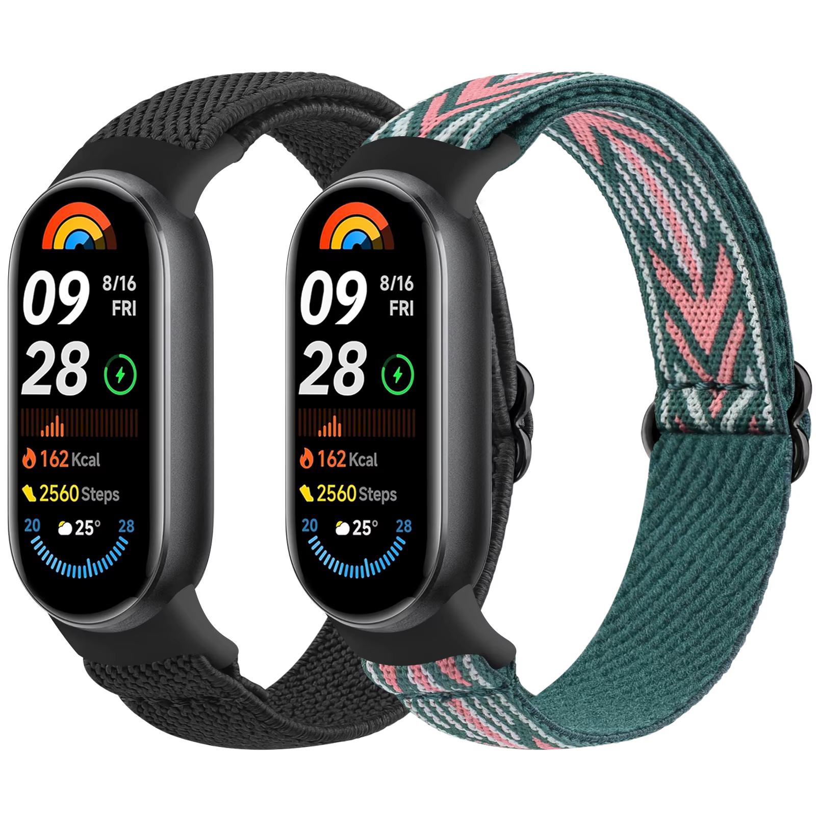 Bracelet à boucle en Nylon pour Xiaomi Smart Band 9 8