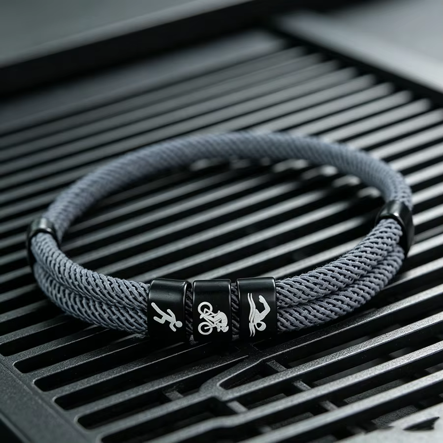 Bracelet en corde de sport pour homme Noter Creative
