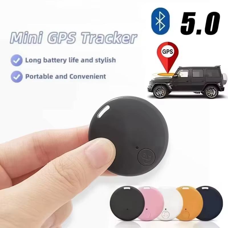 Nouveau Mini Traceur GPS Bluetooth 5.0 Anti-Perte Dispositif de Suivi GPS pour Voiture Localisateur Intelligent iOS Android Accessoire 2026